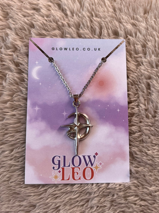 Sparkle Moon Necklace