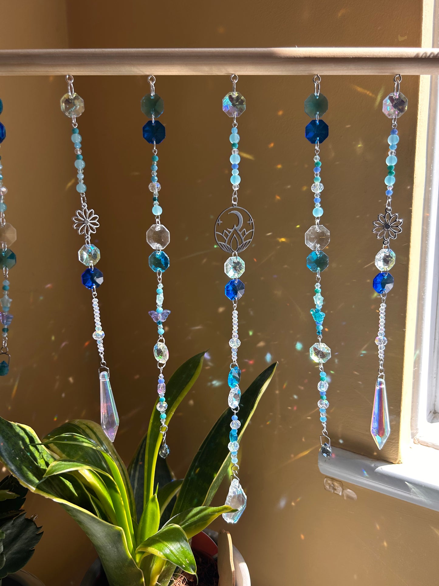 Iris Branch Sun Catcher