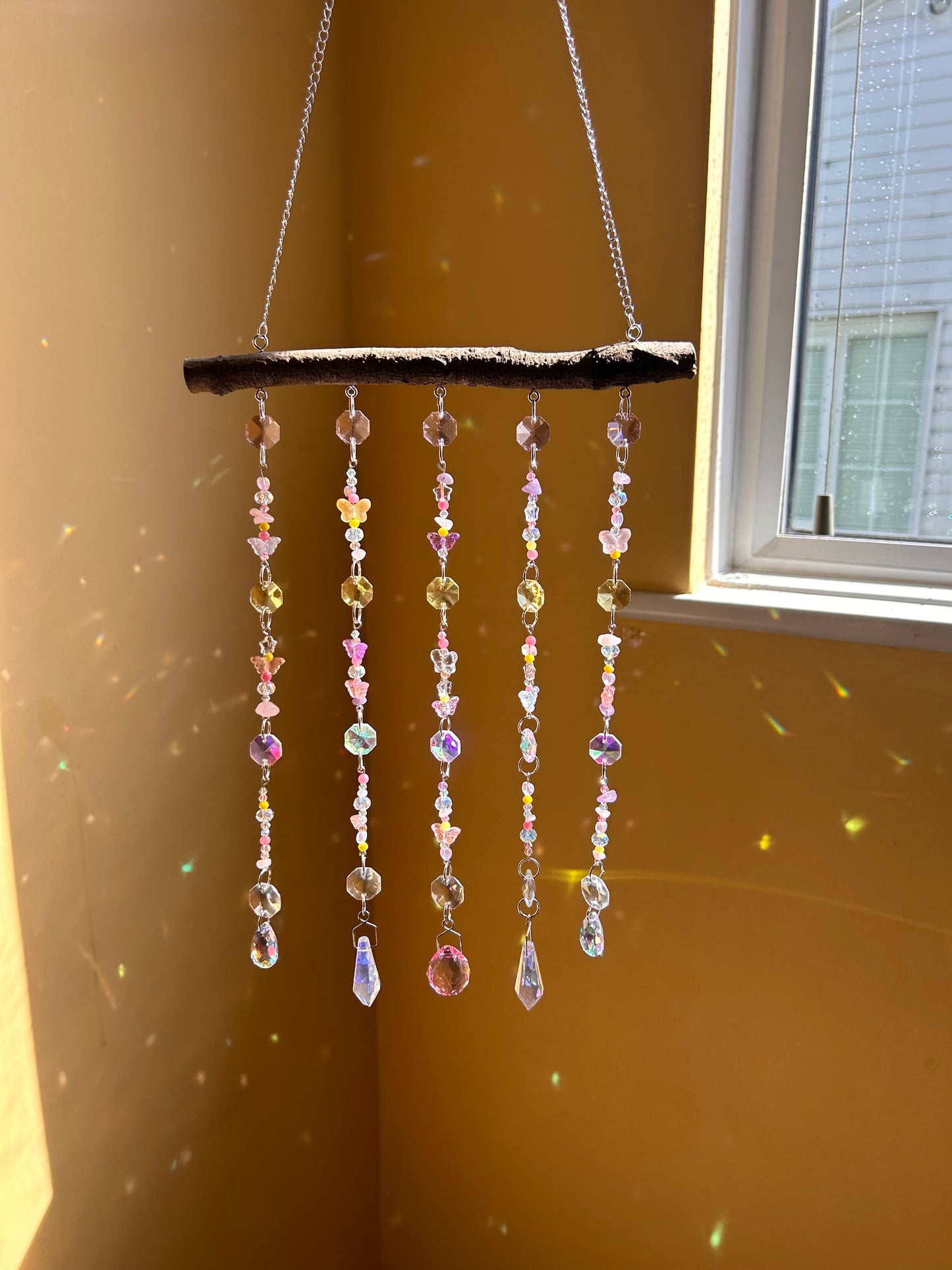 Fairy Cottage Branch Sun Catcher