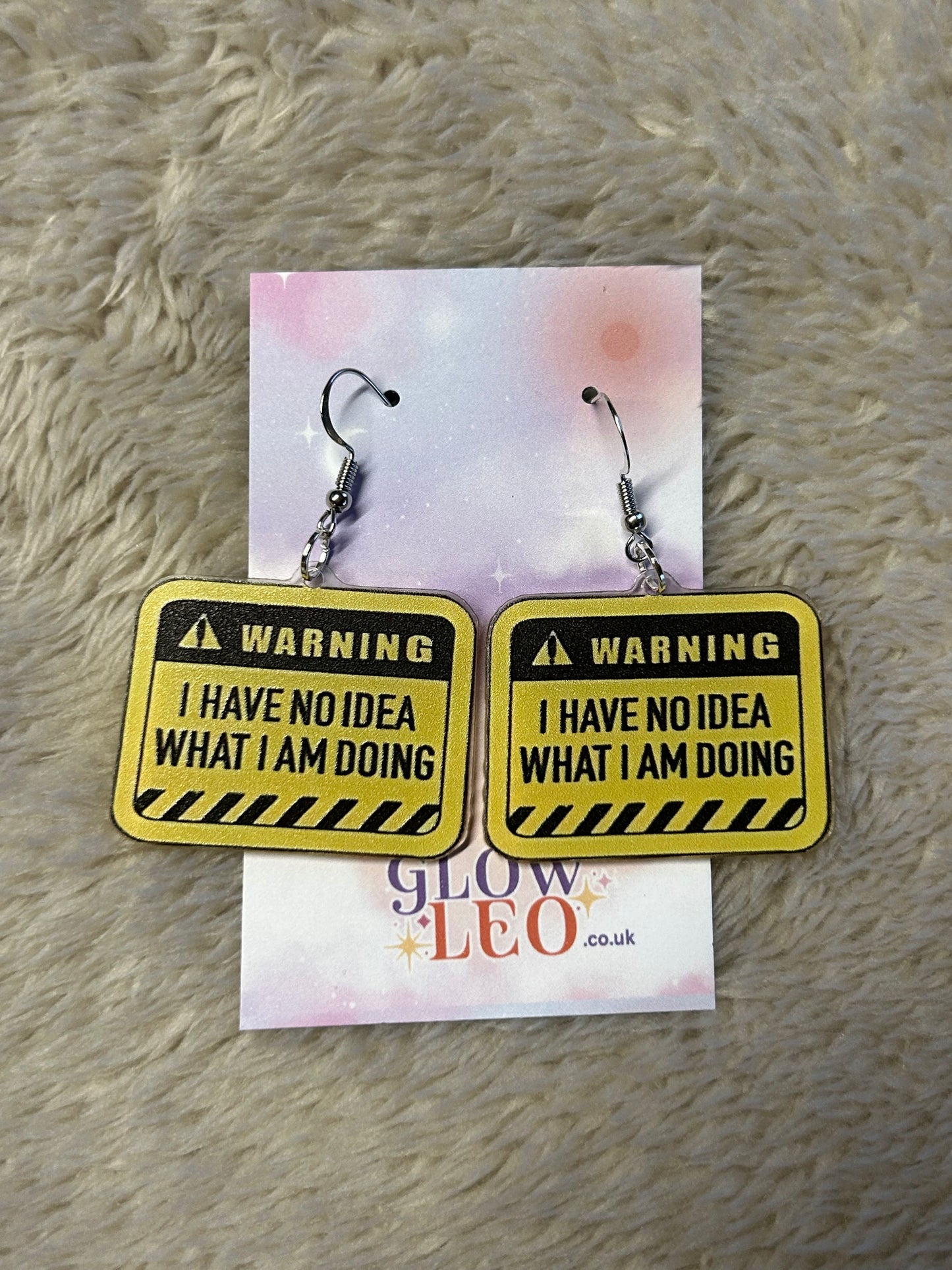 Warning! Earrings
