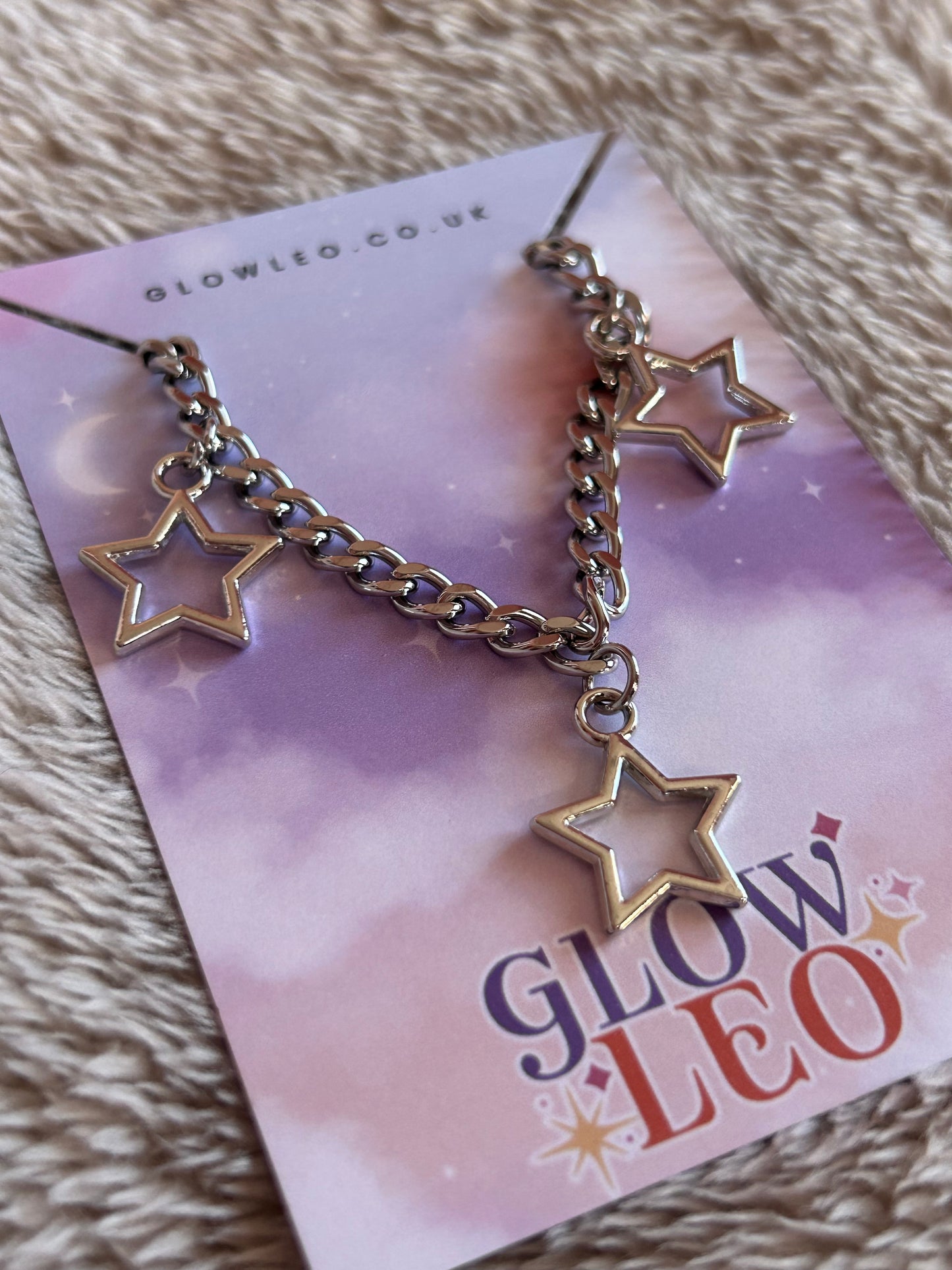 Triple Star Necklace