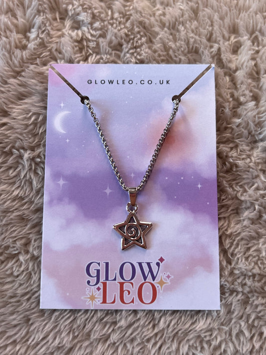 Star Spiral Necklace