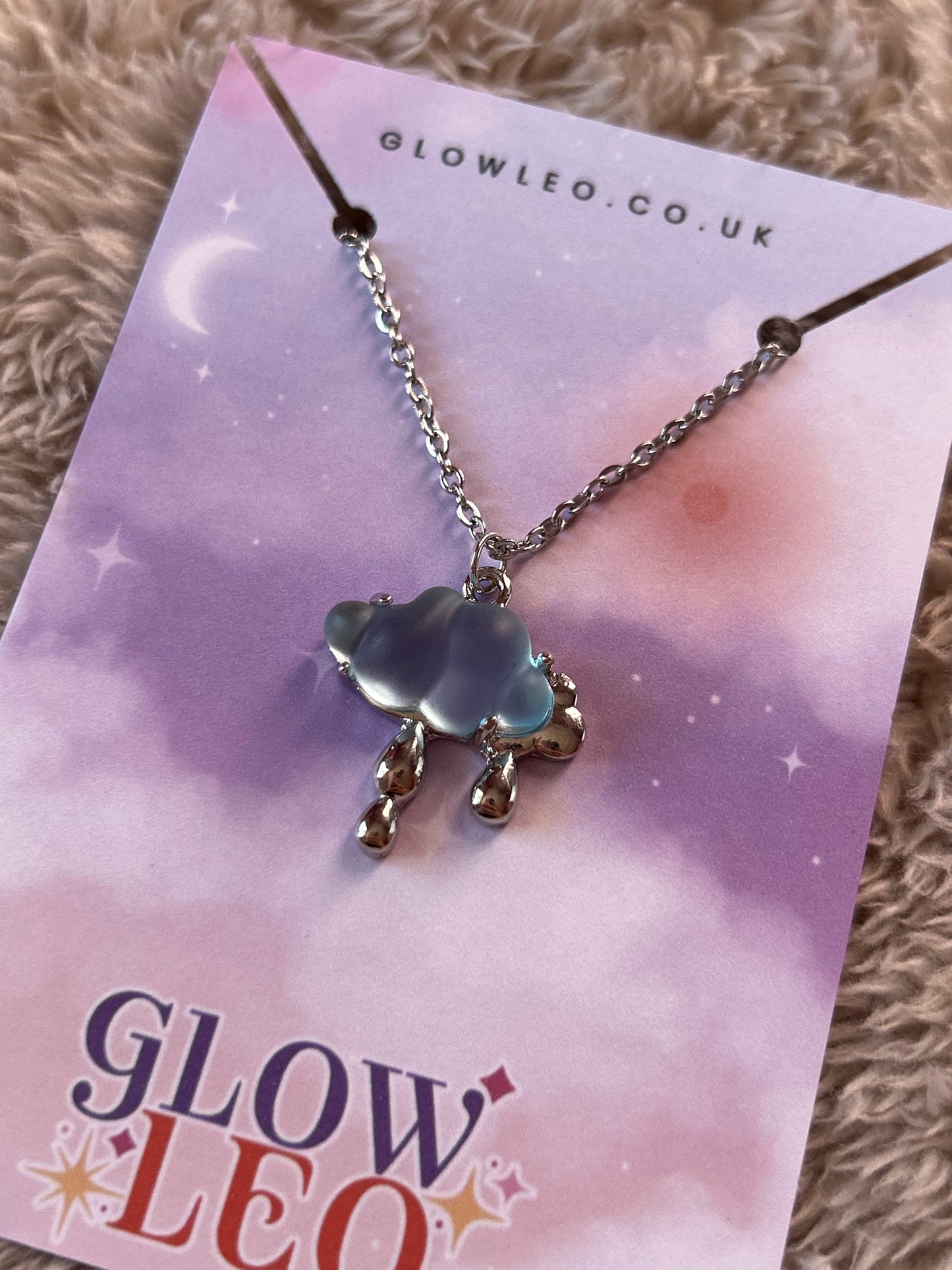 Rain Cloud Necklace