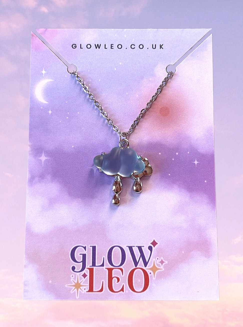 Rain Cloud Necklace