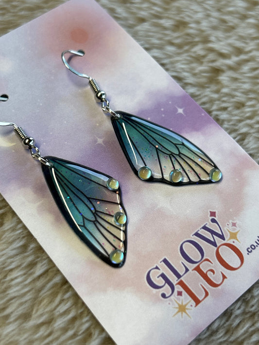 Mini Aura Butterfly Earrings