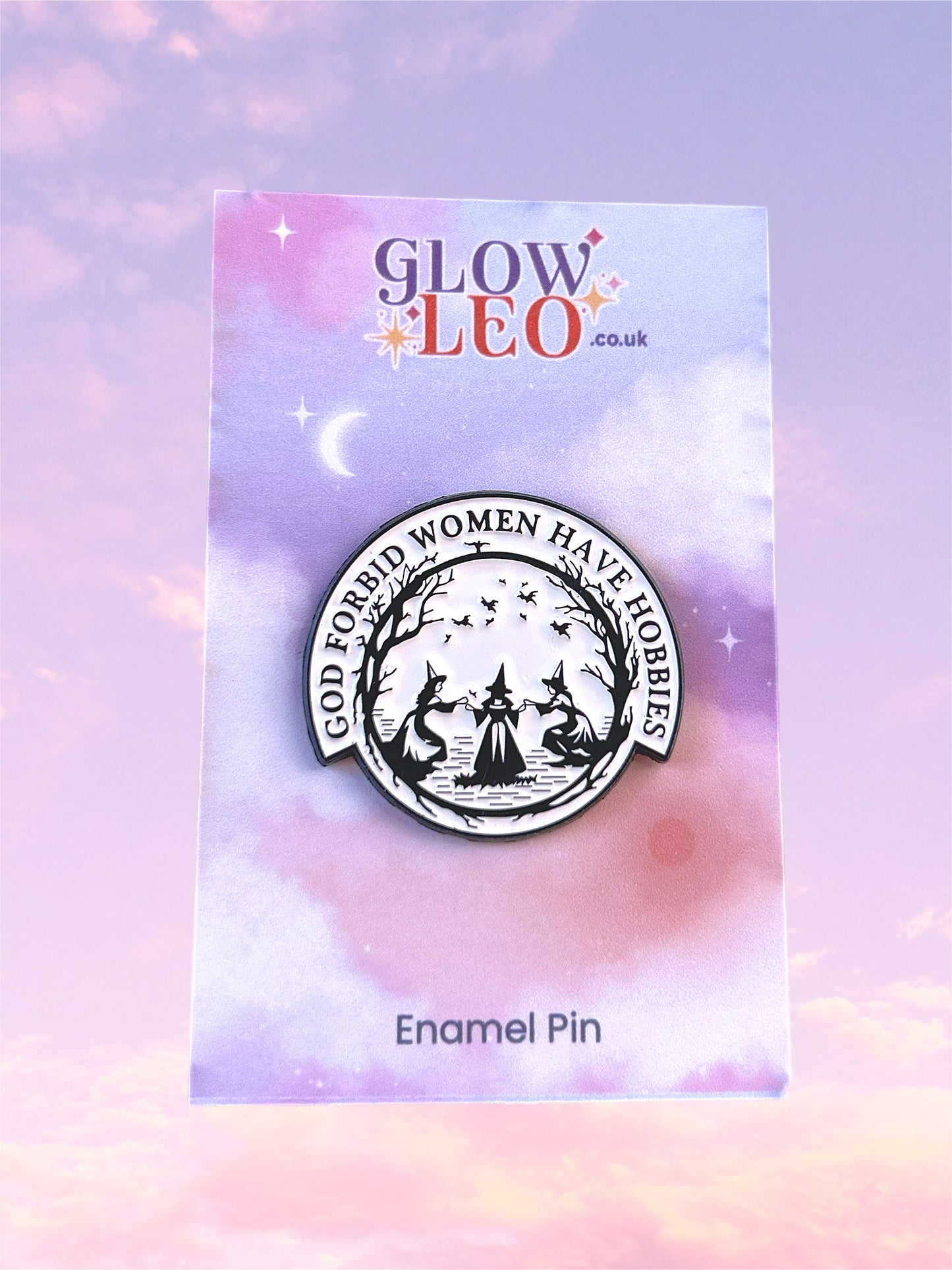 Women With Hobbies Enamel Pin
