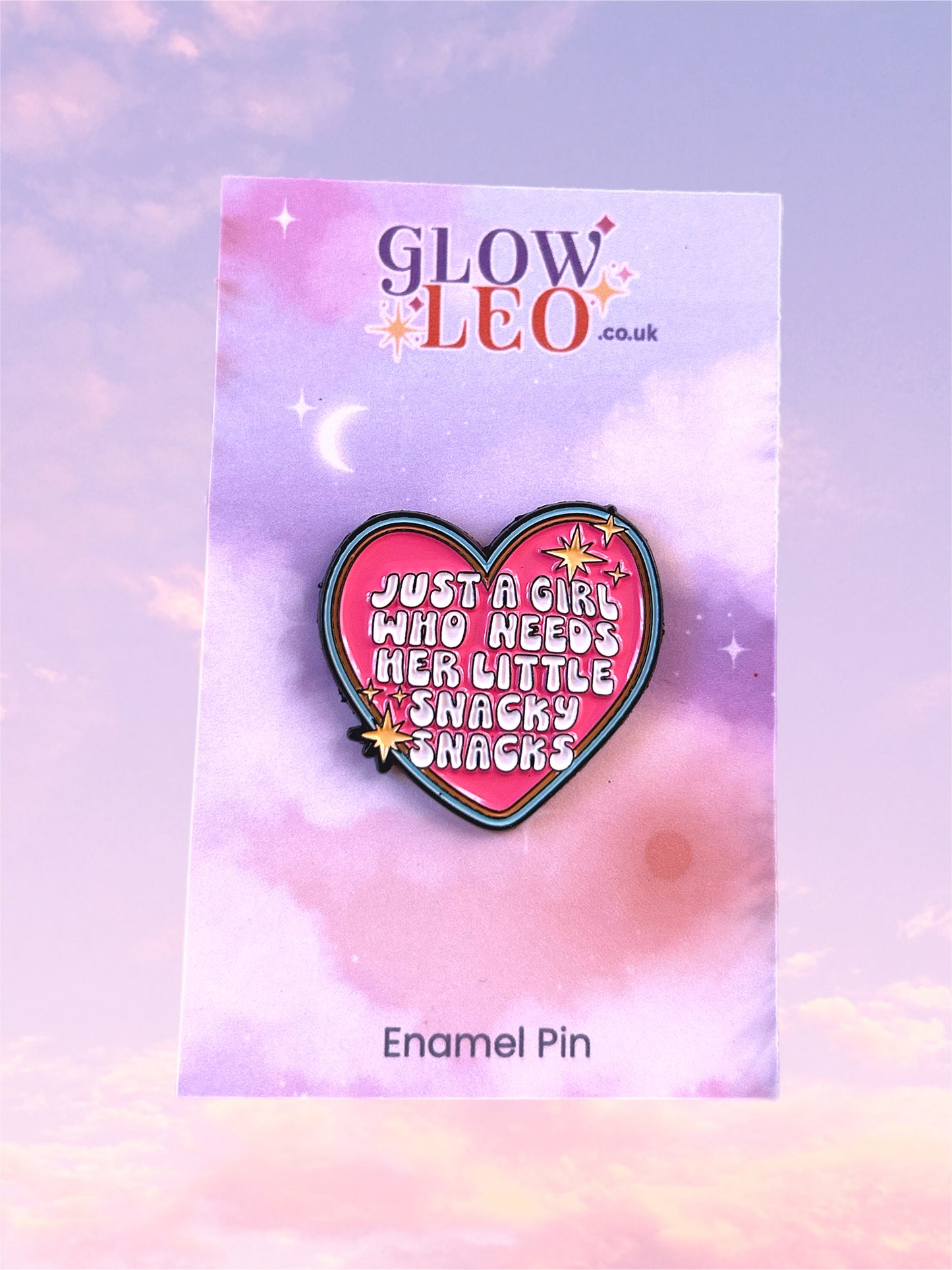 Snacky Snack Enamel Pin