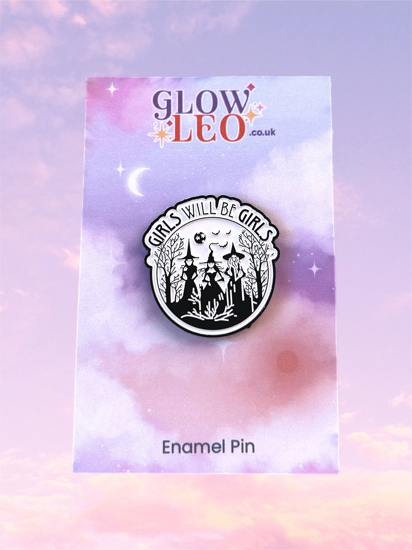 Girls Will Be Girls Enamel Pin