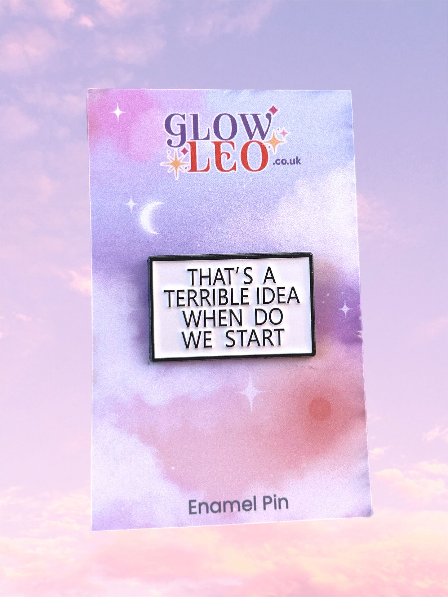 Terrible Idea Enamel Pin