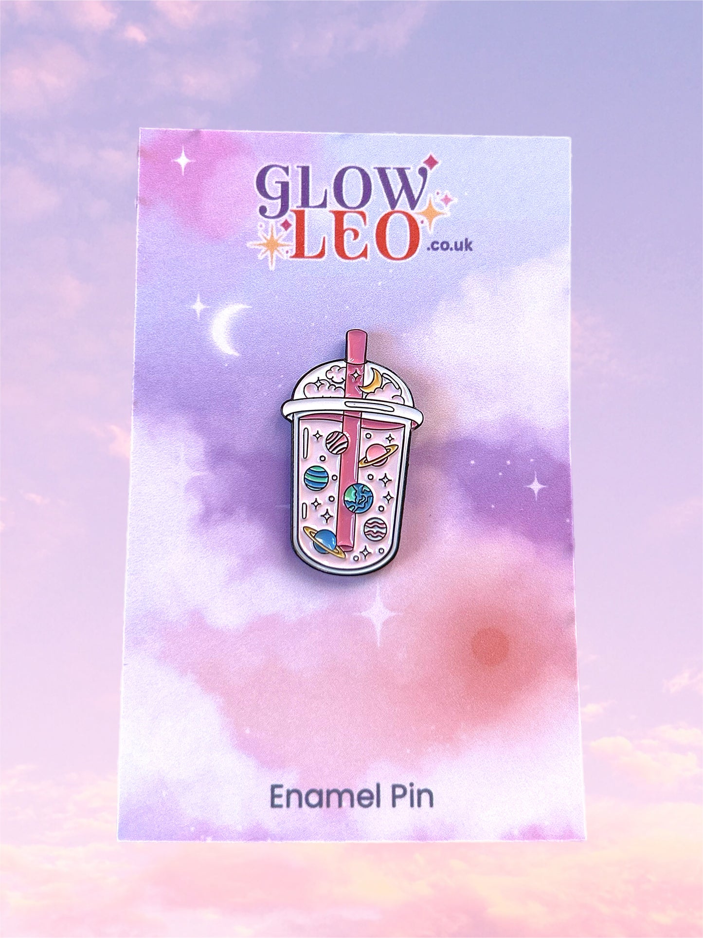 Celestial Frappé Enamel Pin