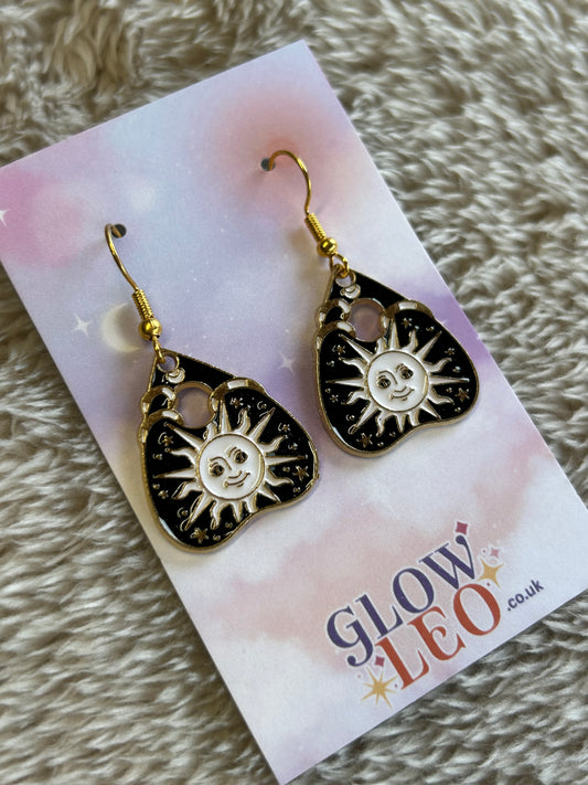 Sun Ouija Earrings