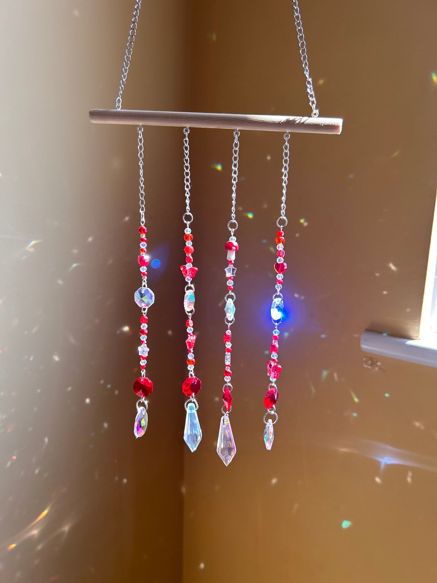 Emerald Fairy Branch Sun Catcher
