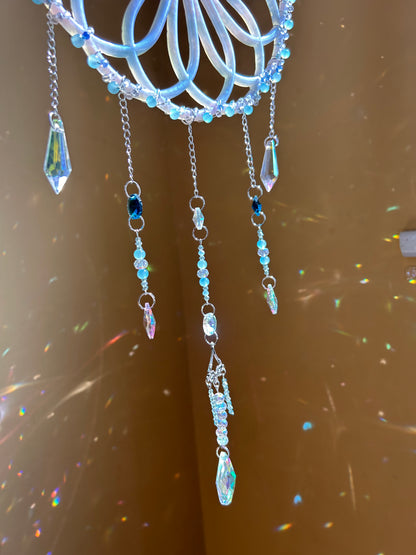 Dream Beaded Spiral Sun Catcher