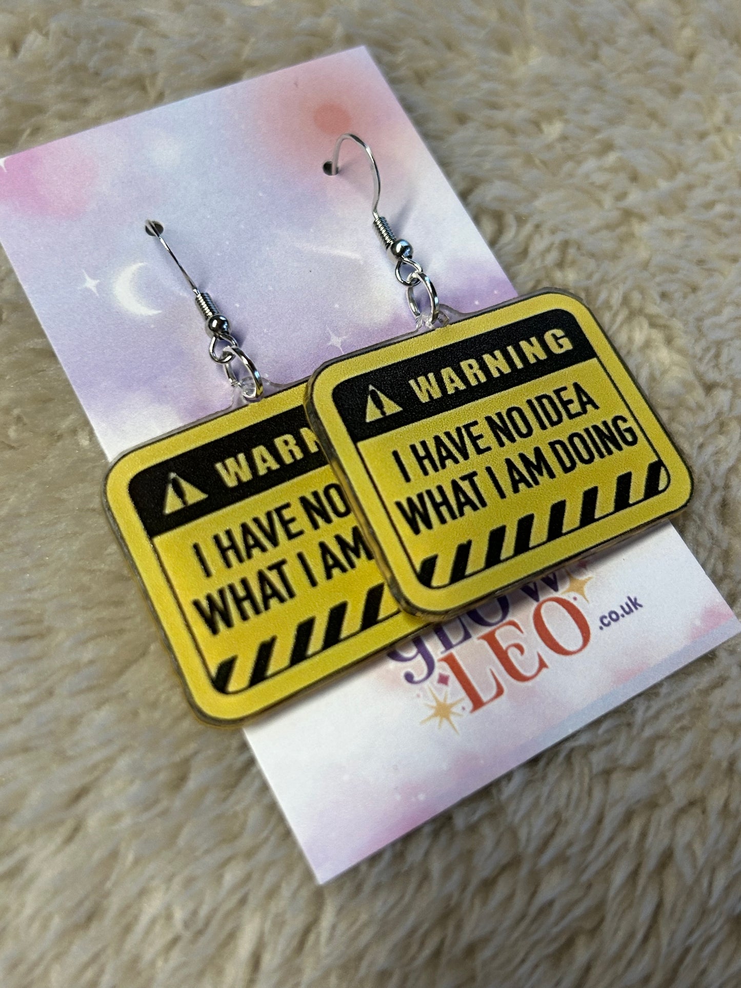 Warning! Earrings
