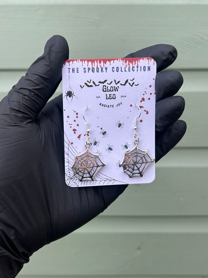 Web Dangle Earrings