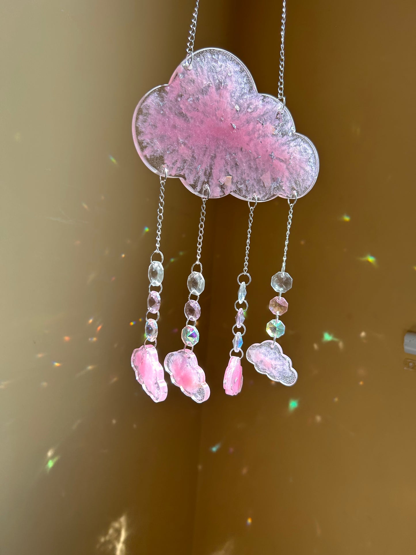 Ariel Cloud Sun Catcher