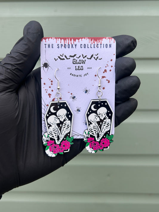 Moonlit Kiss Dangle Earrings