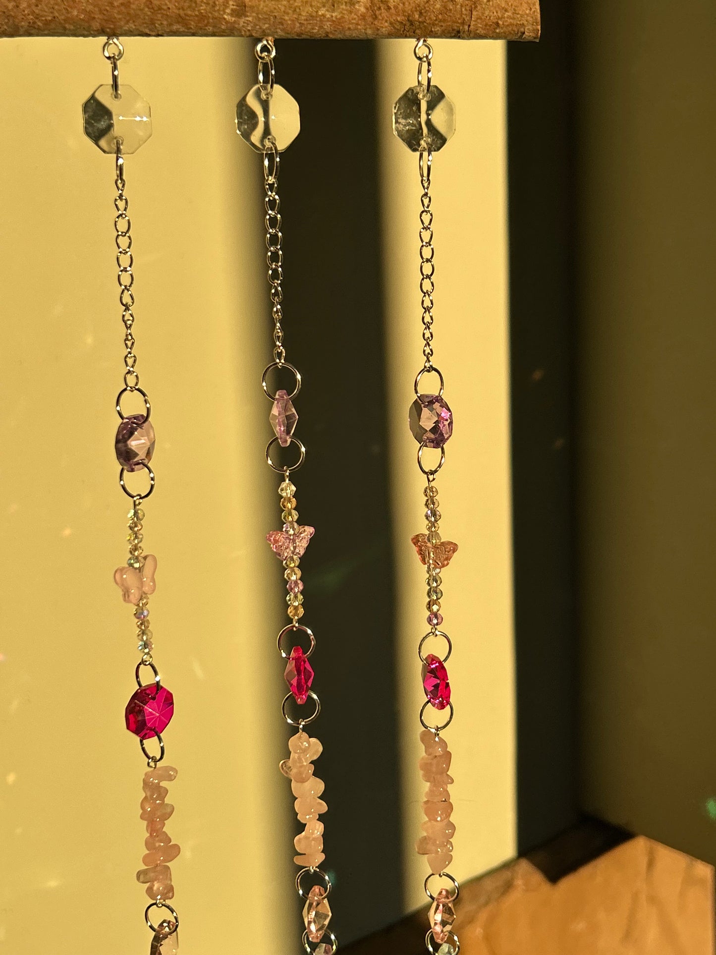 Rosey Garden Branch Sun Catcher