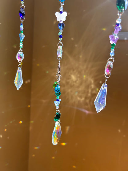 Aurora Spiral Sun Catcher