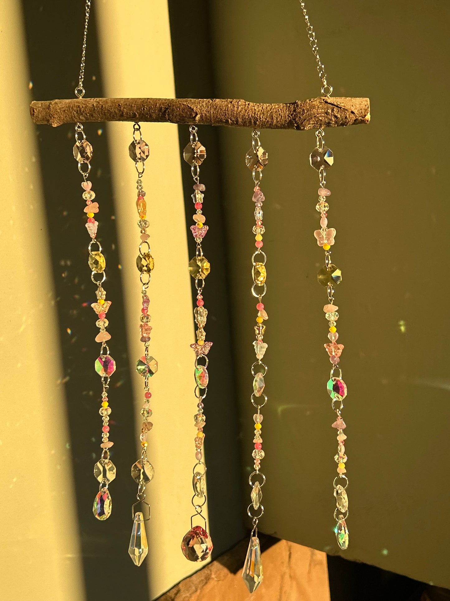 Fairy Garden Branch Sun Catcher