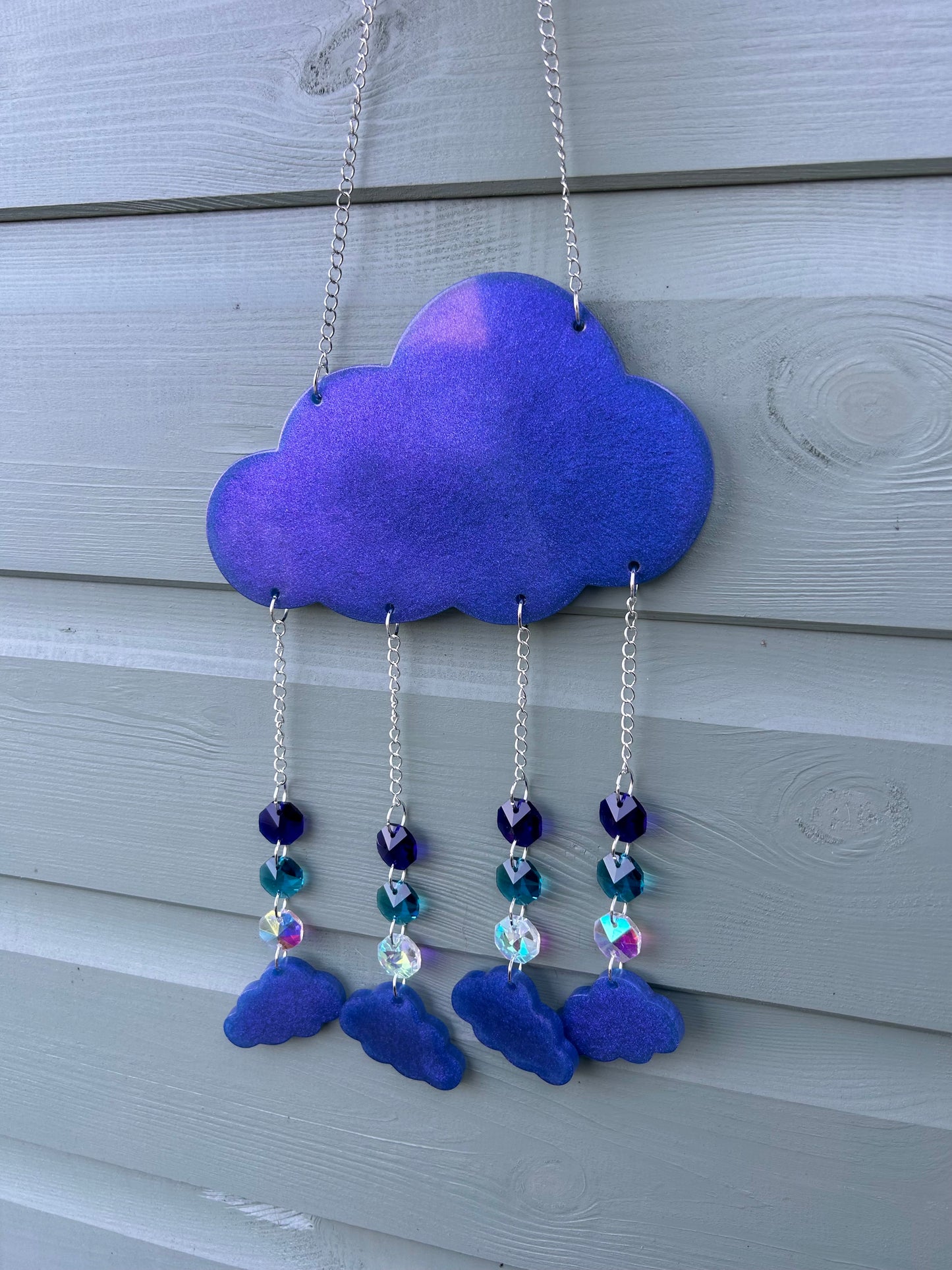 Storm Cloud Resin Sun Catcher (Reduced due to imperfections)