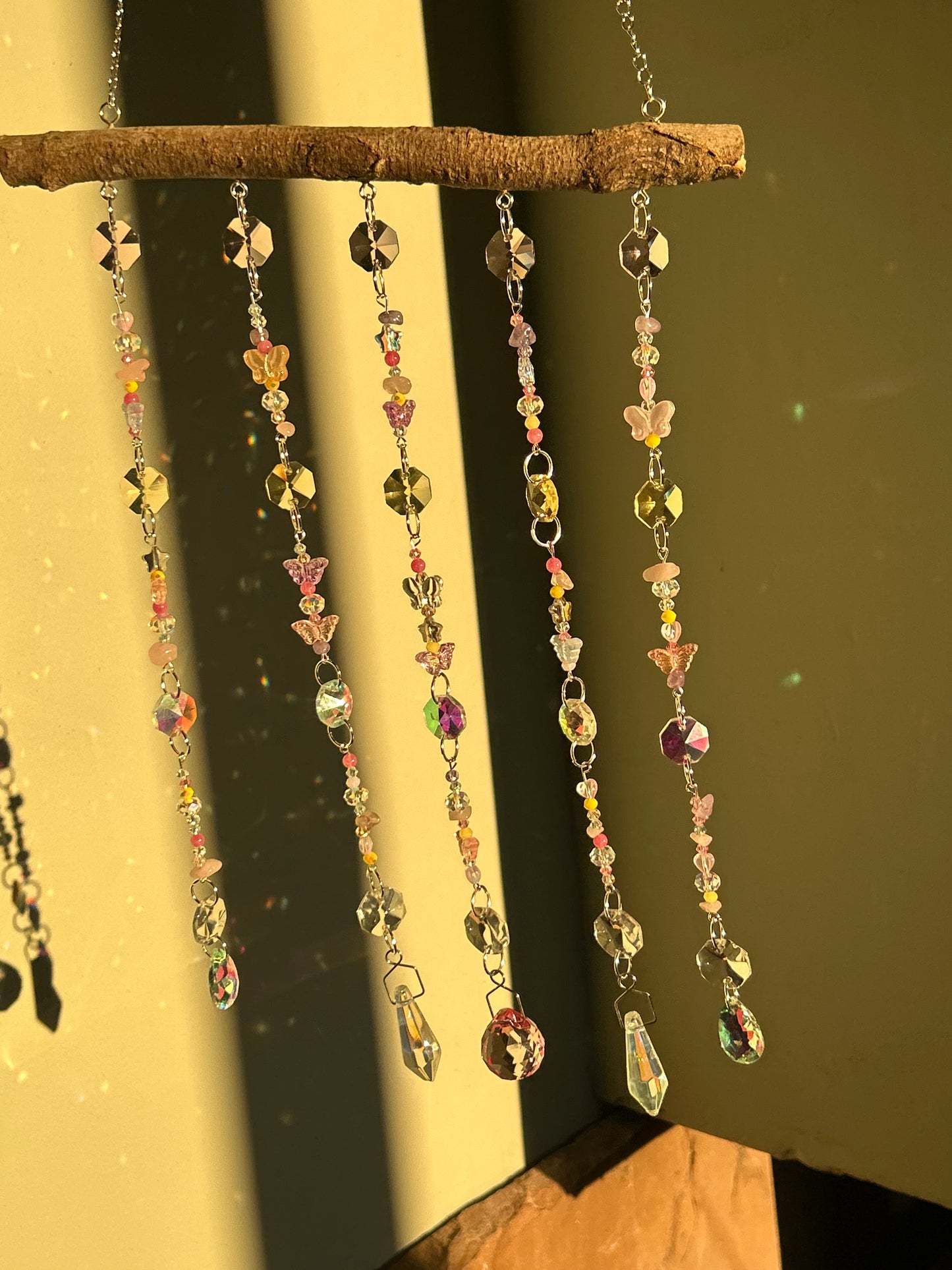 Fairy Garden Branch Sun Catcher