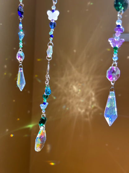 Aurora Spiral Sun Catcher
