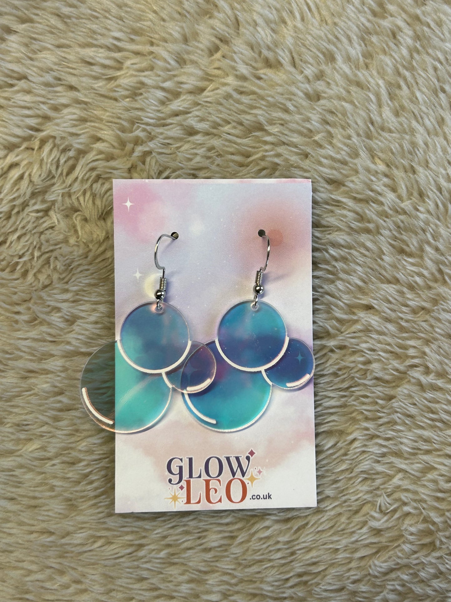 Colour Shift Bubble Earrings