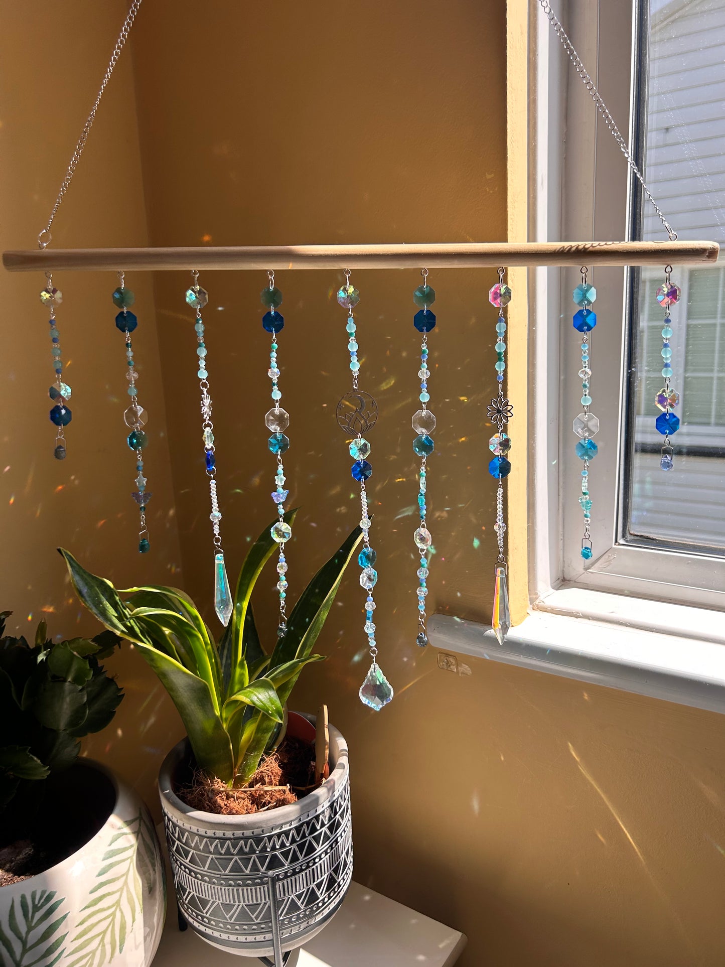 Iris Branch Sun Catcher