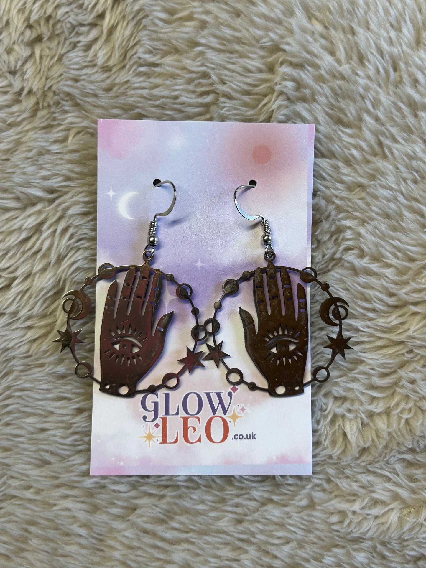 Palm Earrings