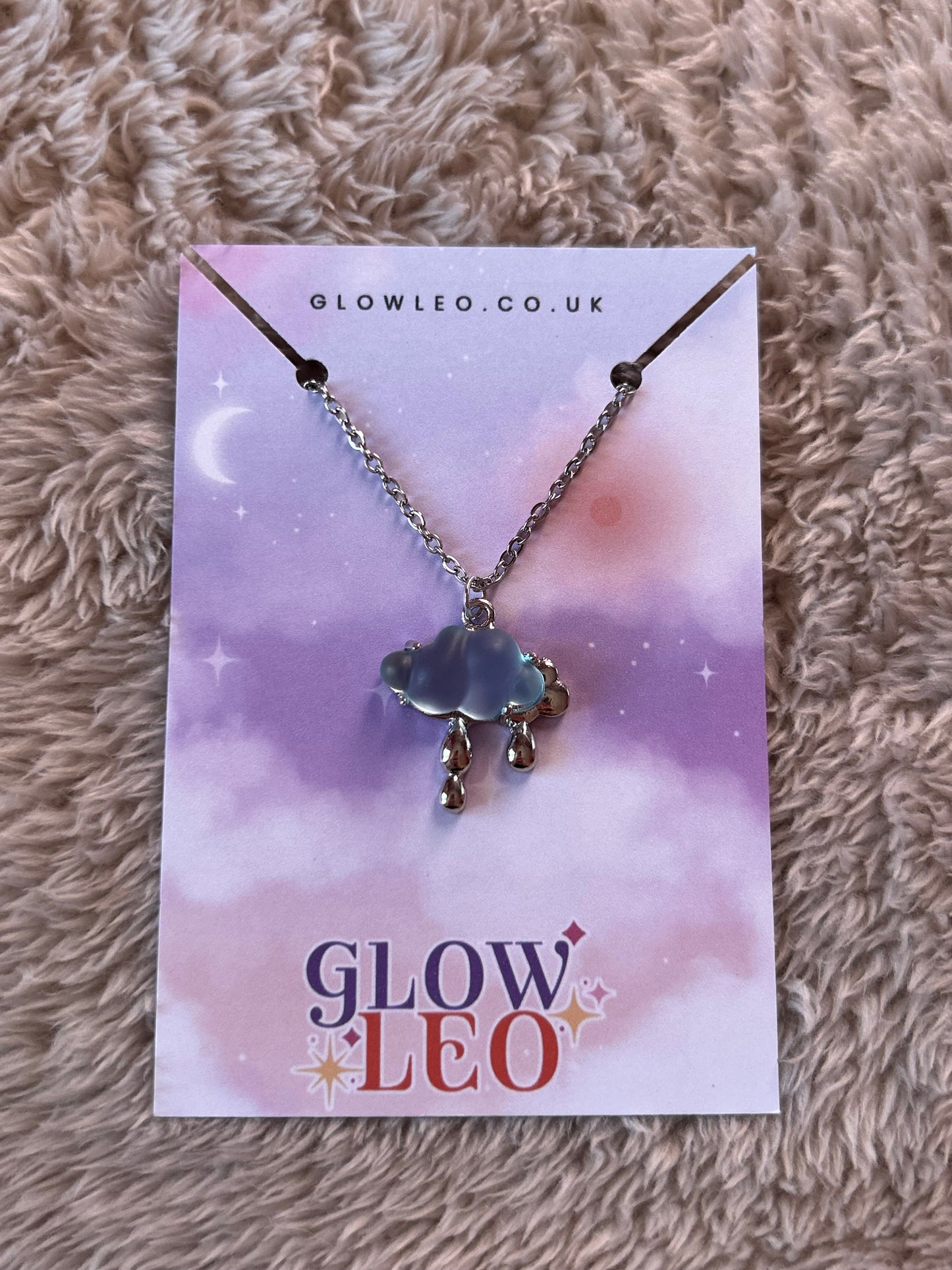 Rain Cloud Necklace
