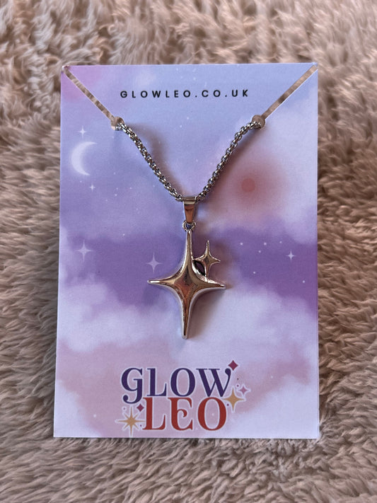 Glow Leo Sparkle Necklace