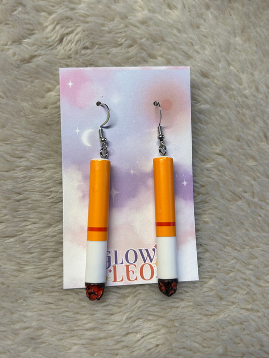 Burned Ciggy Kitsch Earrings