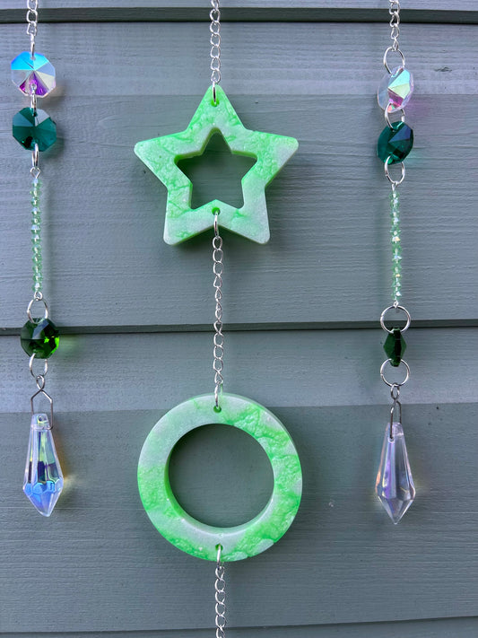 Elowyn Lotus Resin Sun Catcher