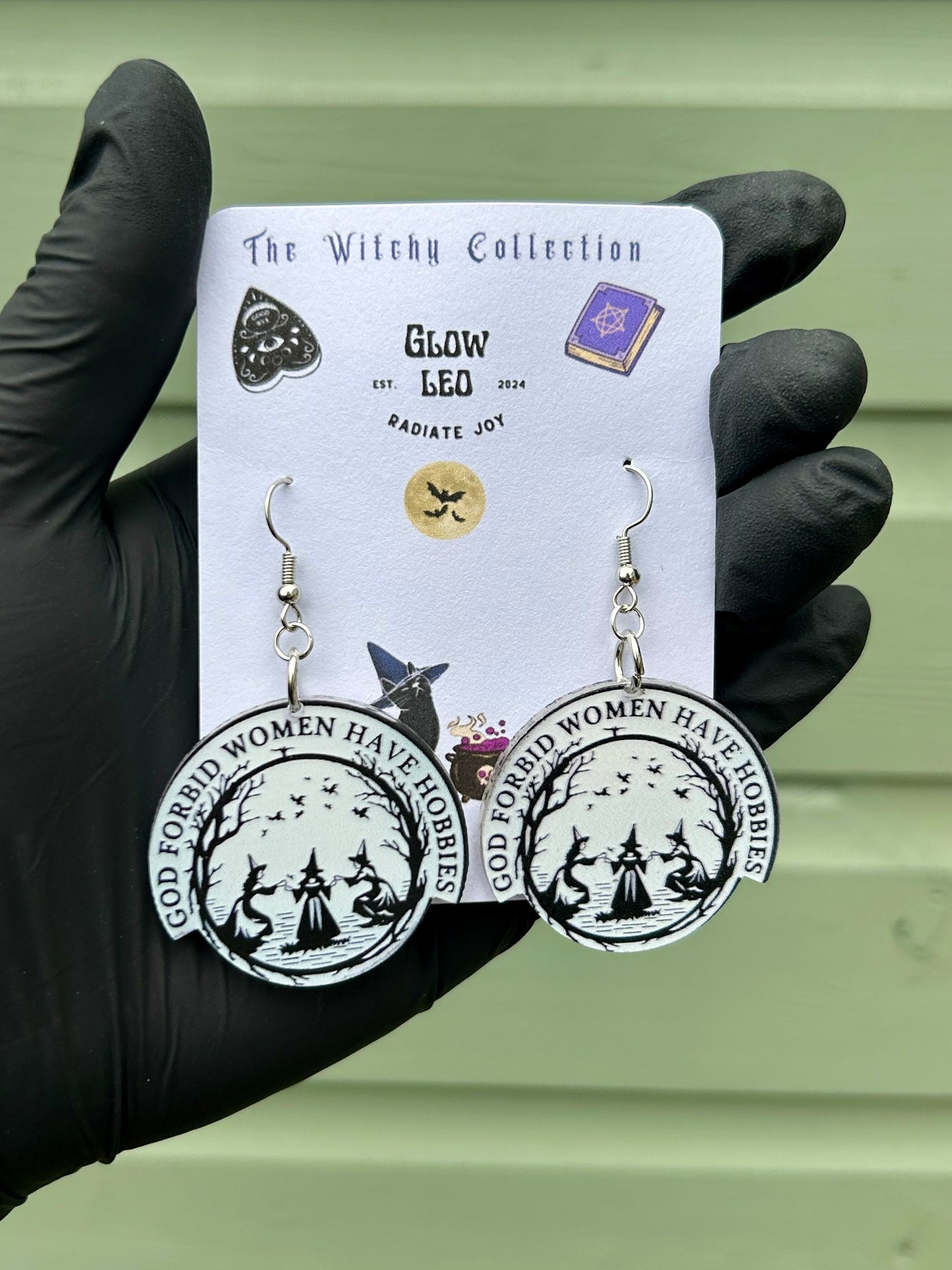 God Forbid Women Have Hobbies Dangle Earrings