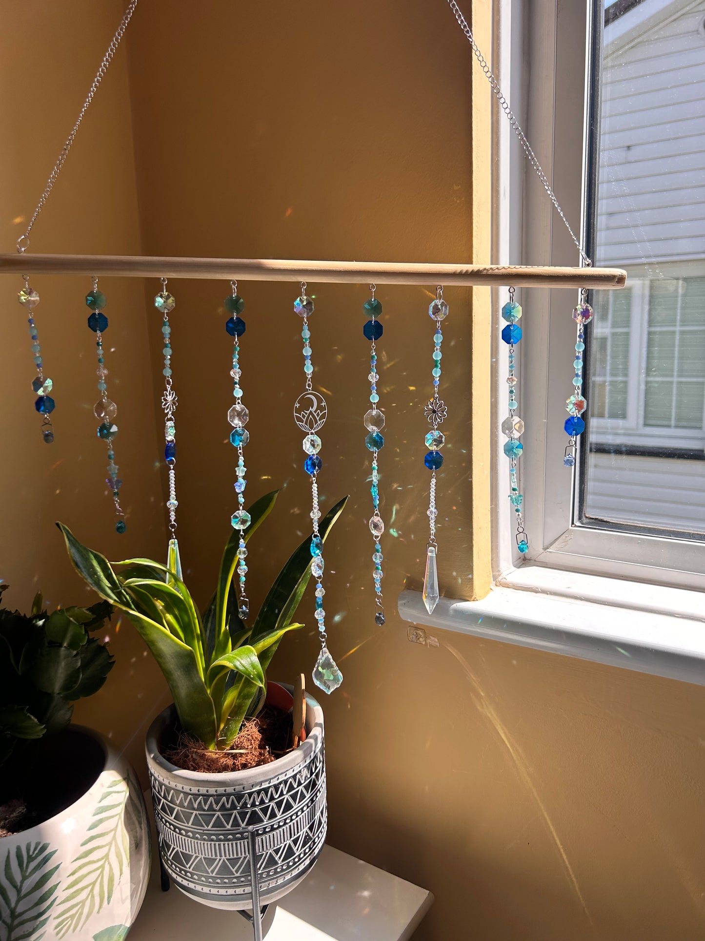 Iris Branch Sun Catcher