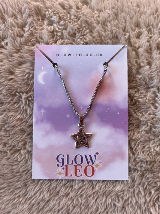Star Spiral Necklace