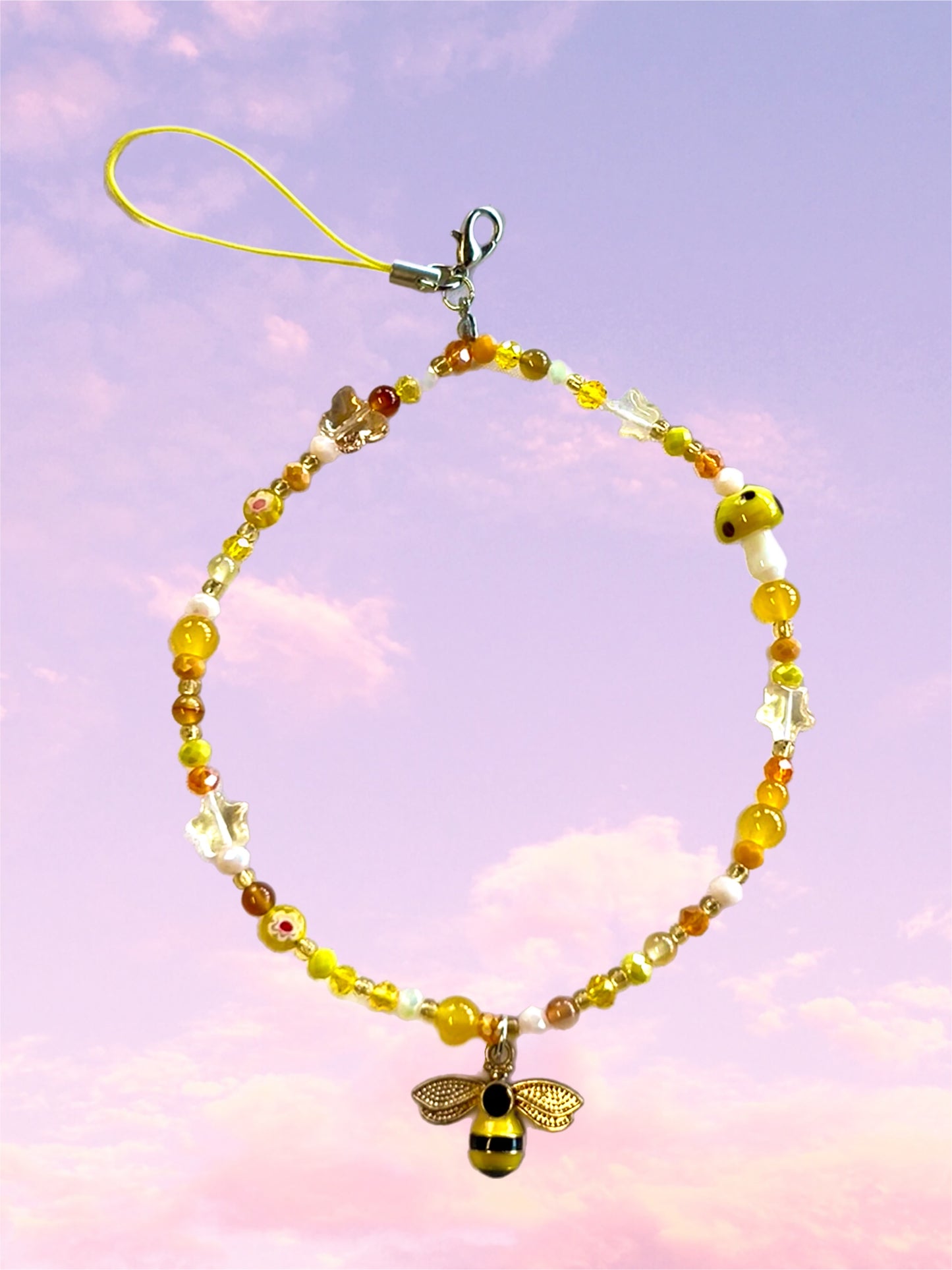 Busy Bee Phone Chain