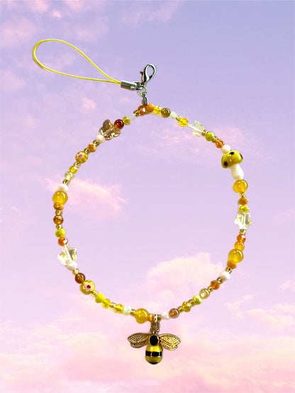 Busy Bee Phone Charm