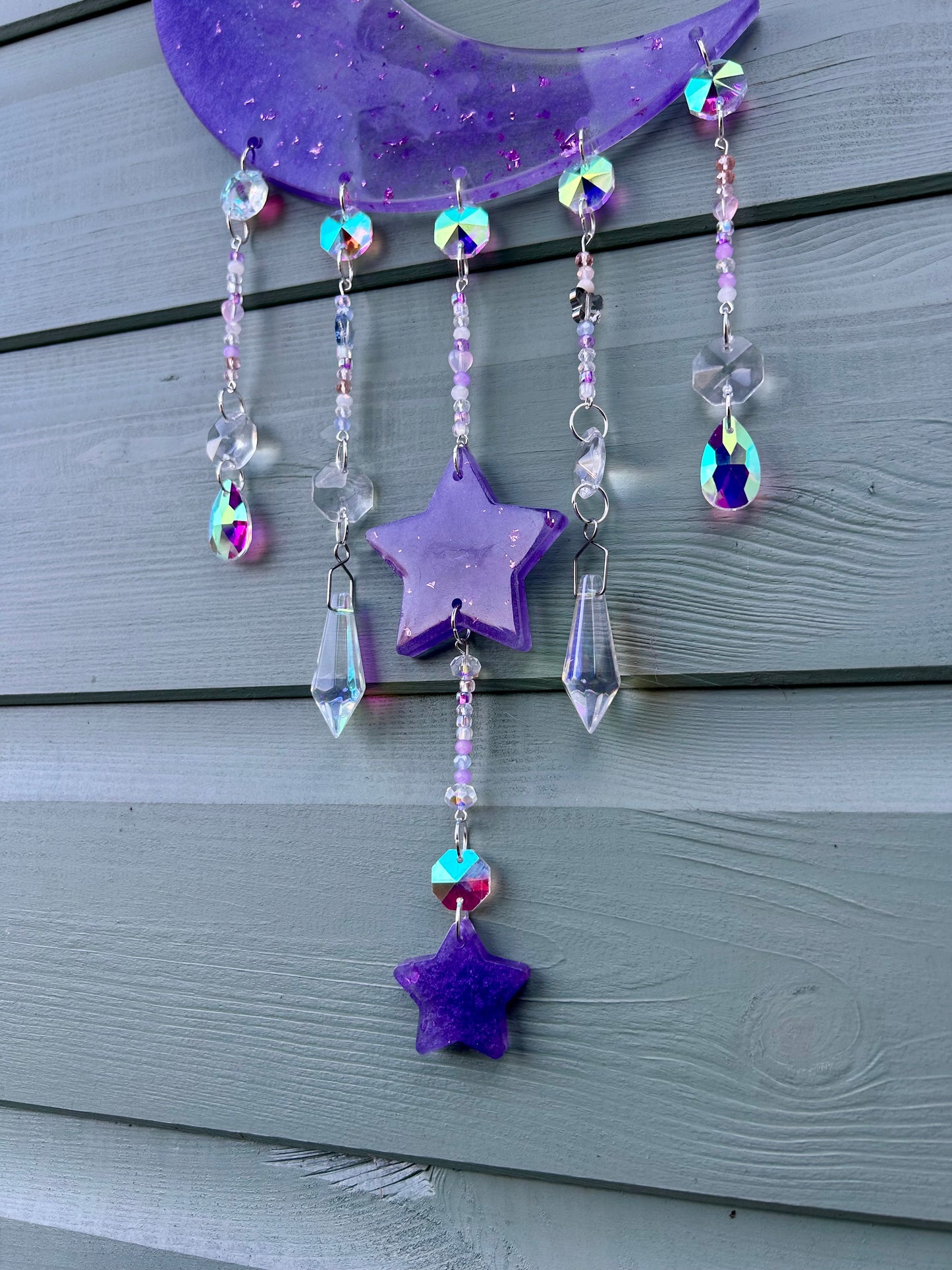 Gailia Moon Resin Sun Catcher (reduced due to imperfections)