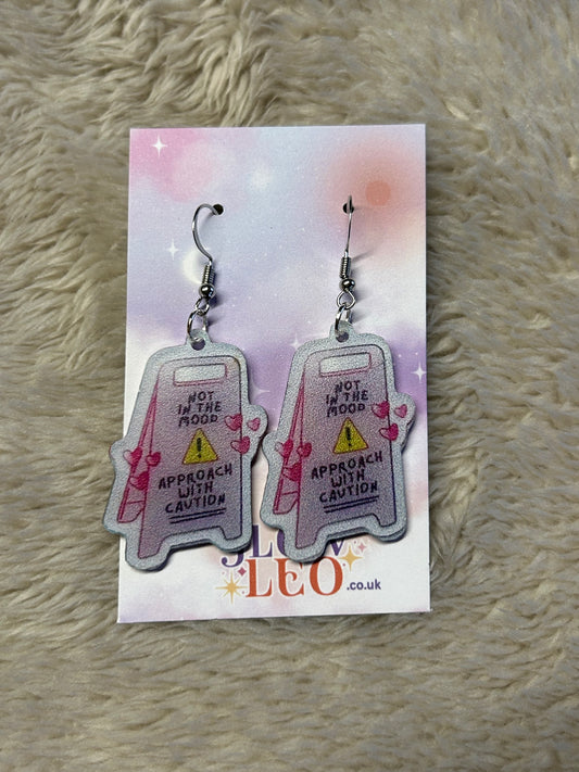 Not In The Mood Earrings (FREE!)