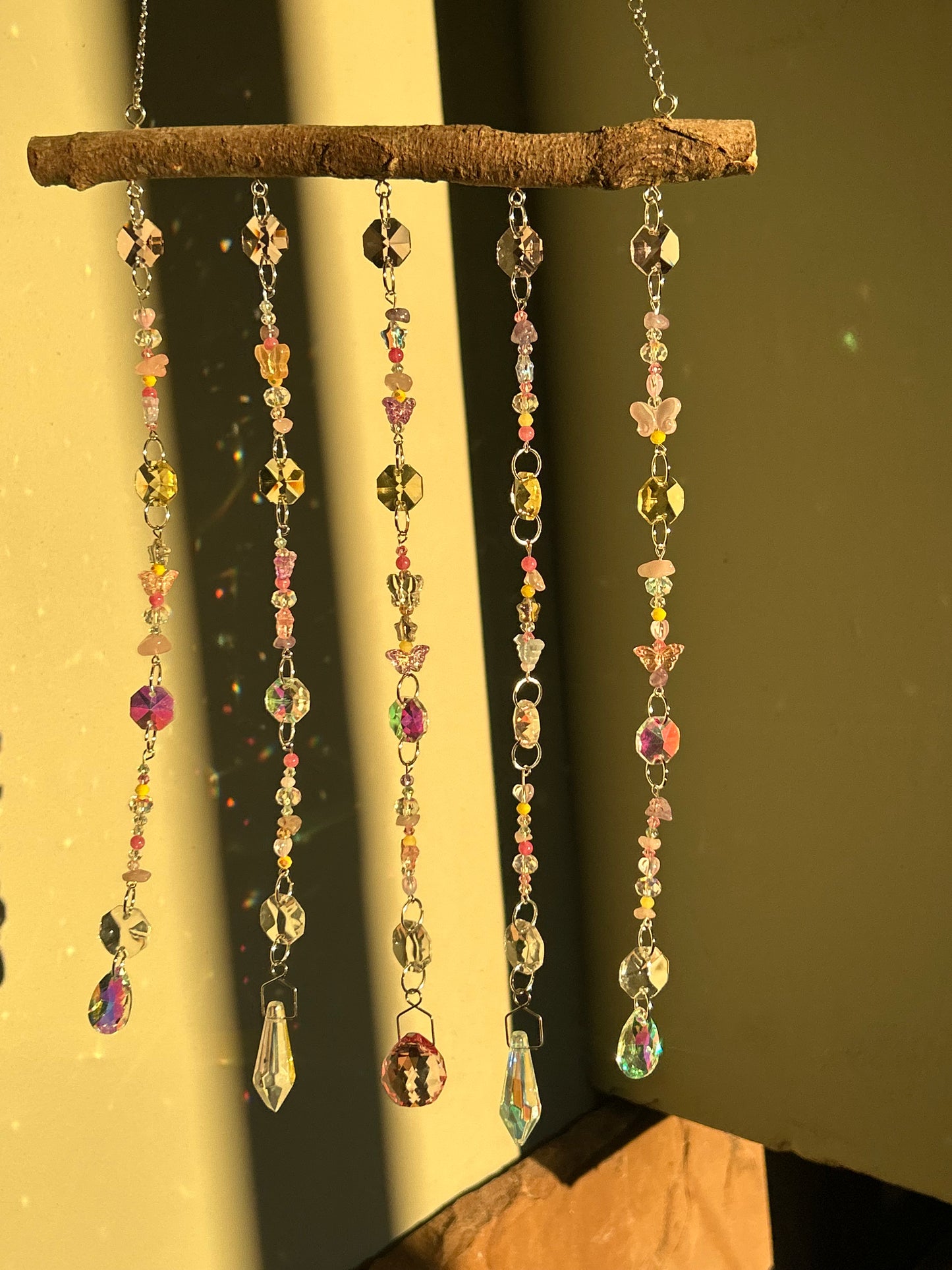 Fairy Garden Branch Sun Catcher