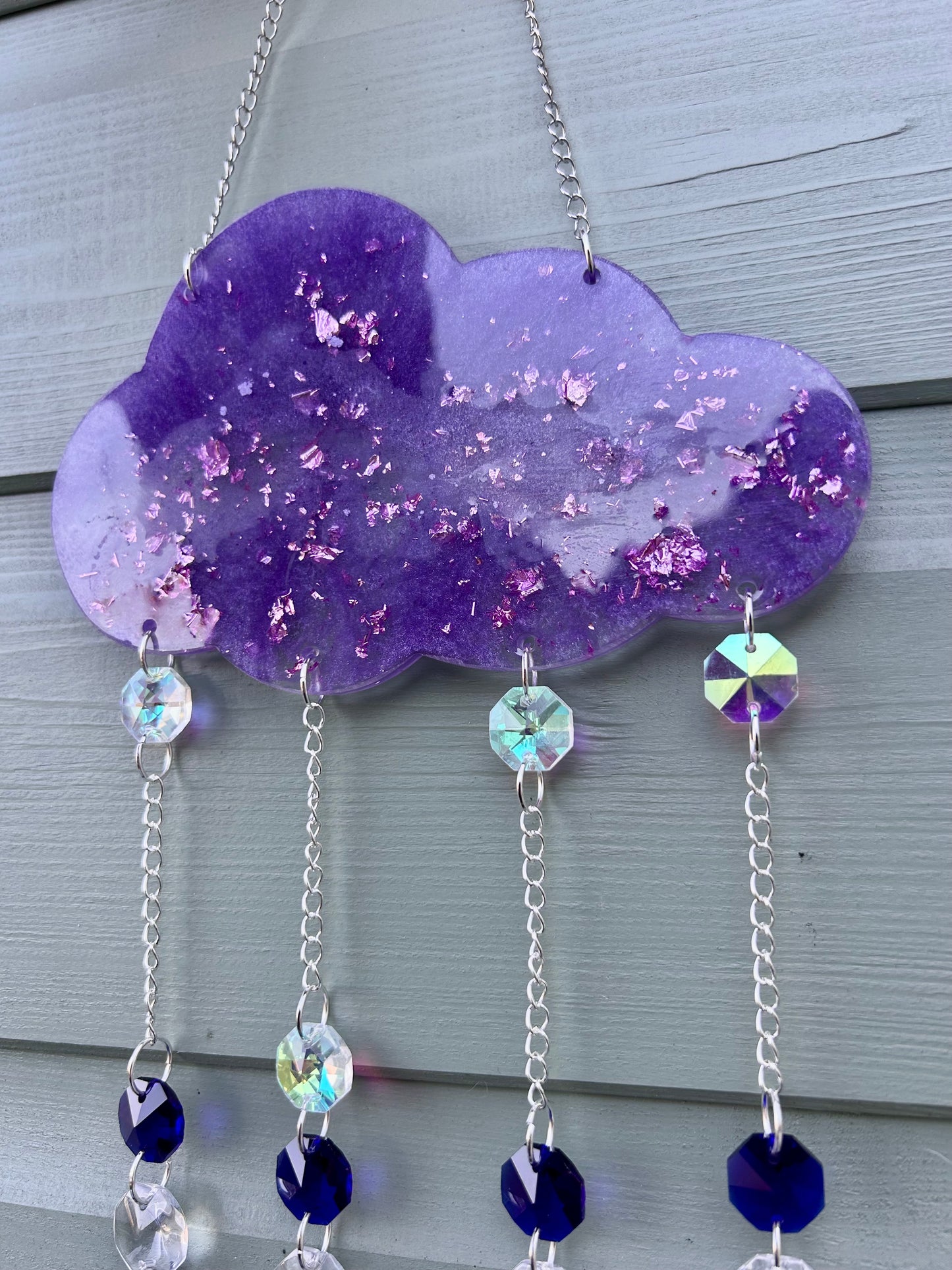 Aurelia Cloud Resin Sun Catcher (Reduced due to imperfections)
