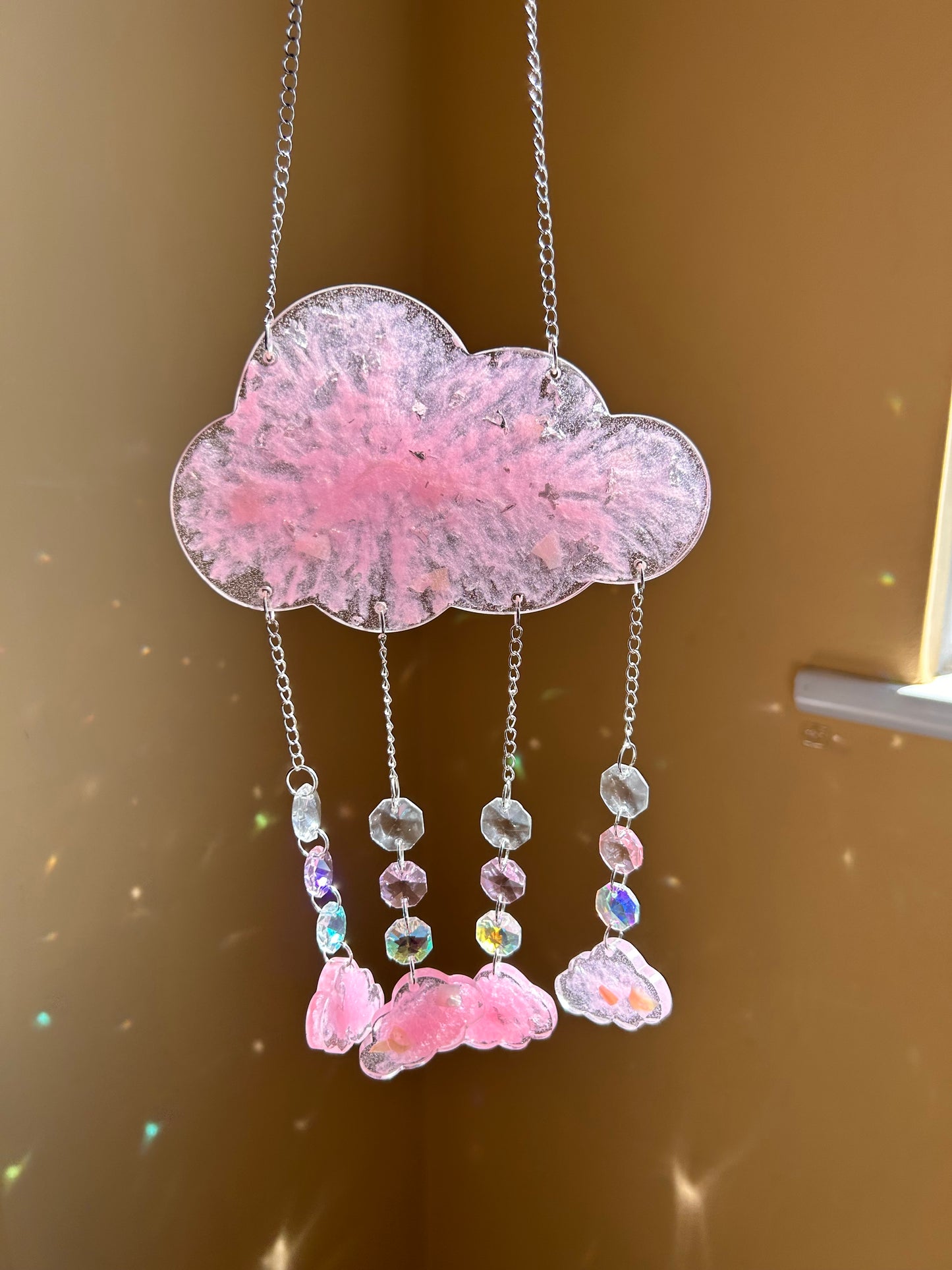 Ariel Cloud Sun Catcher
