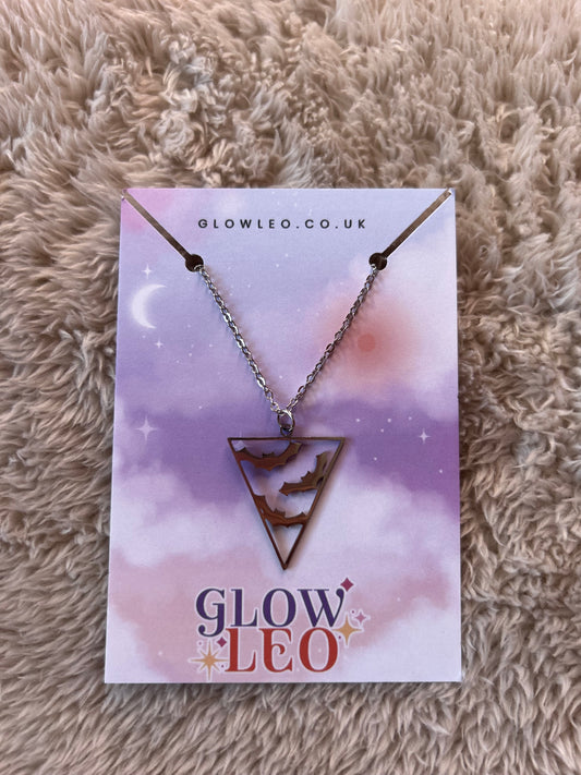 Bat Family Necklace