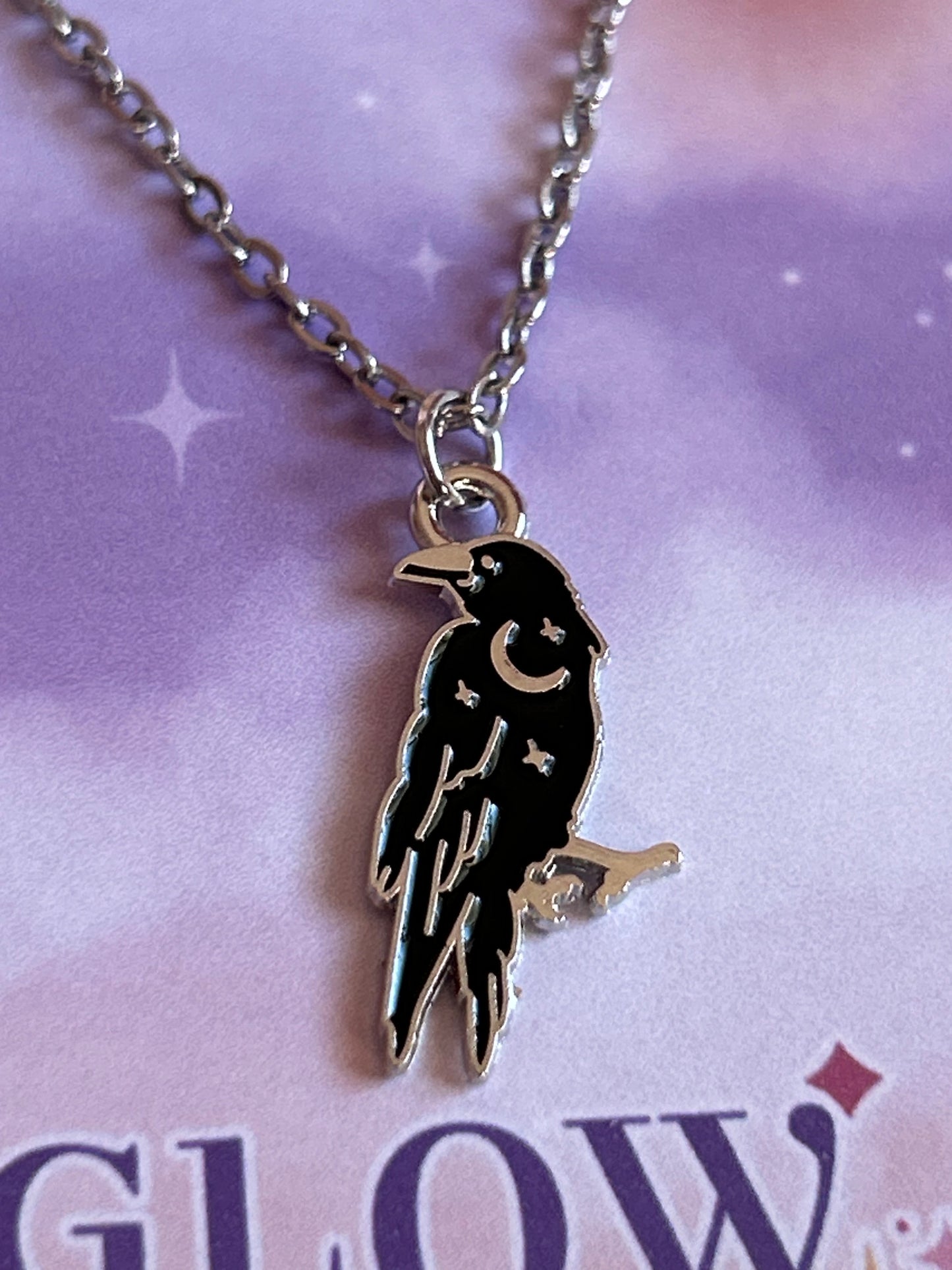 Crow Moon Necklace