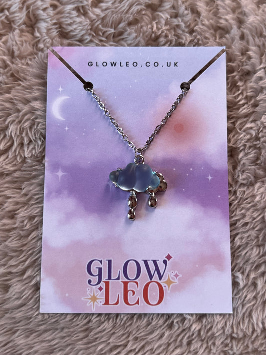 Rain Cloud Necklace