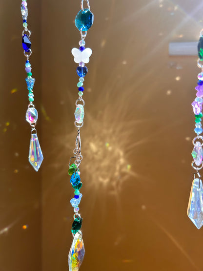 Aurora Spiral Sun Catcher