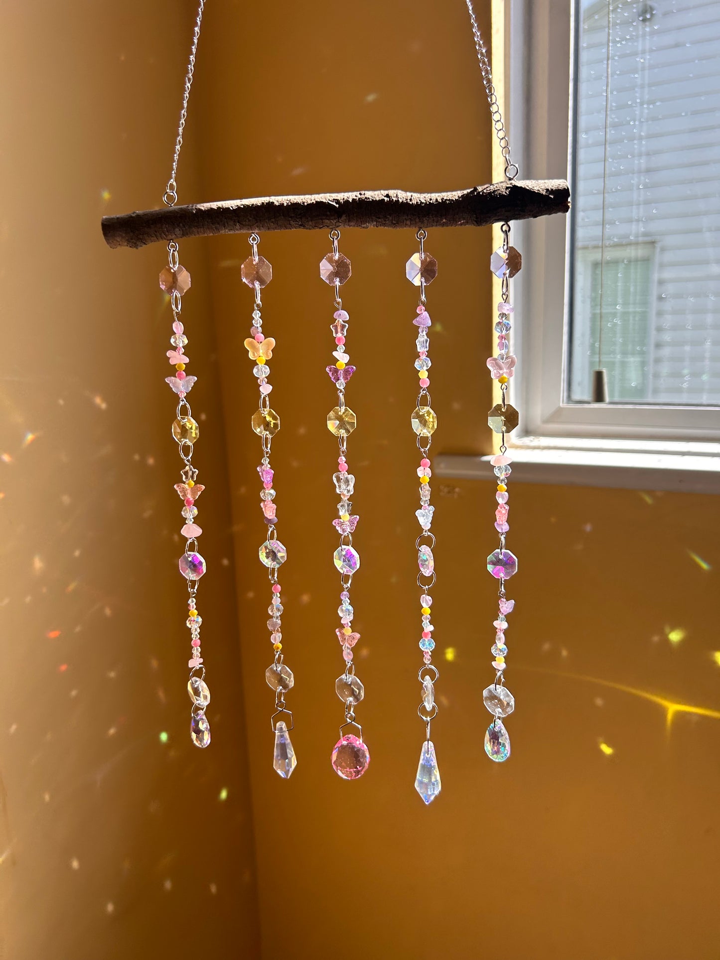 Fairy Cottage Branch Sun Catcher