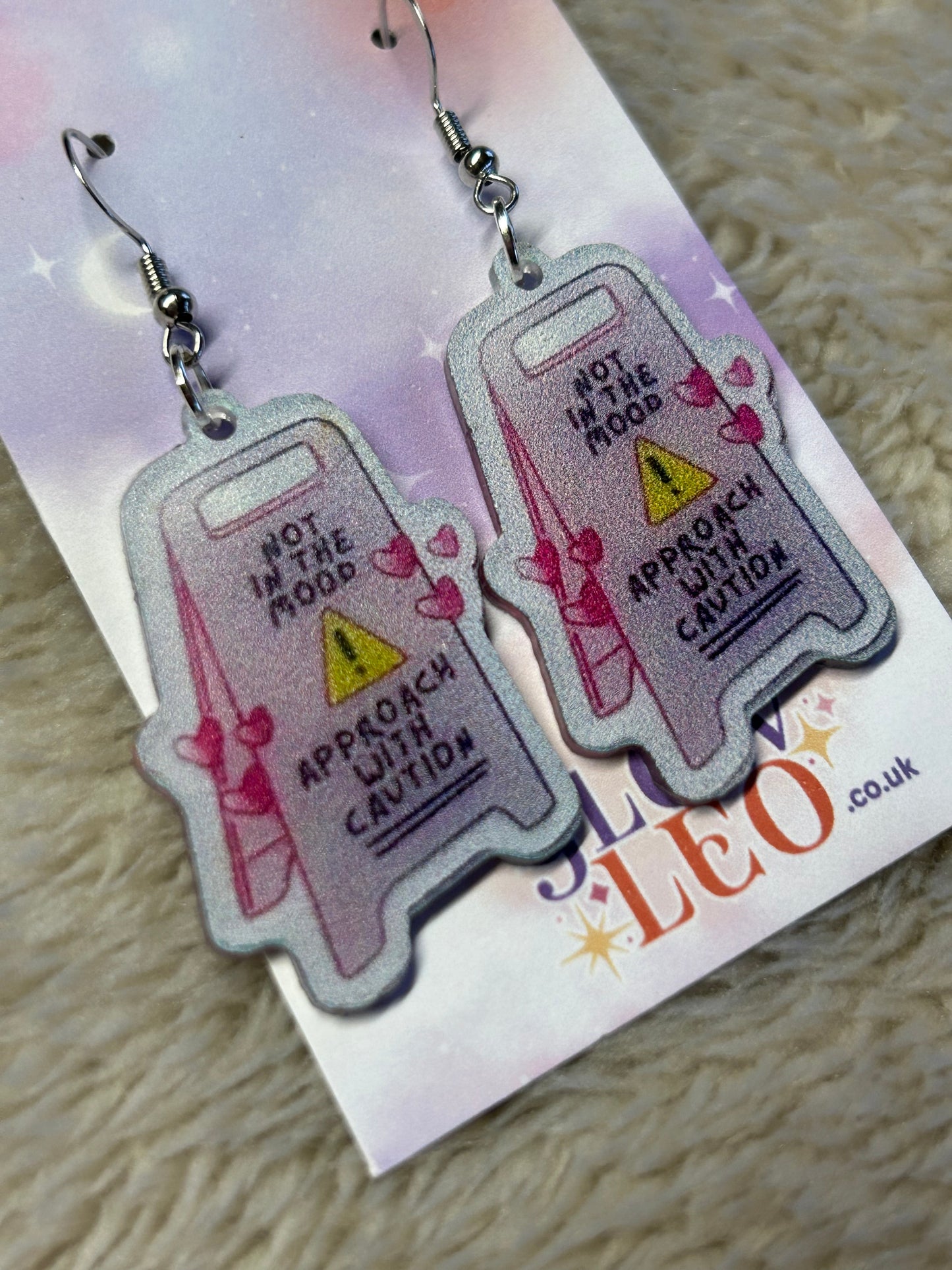 Not In The Mood Earrings (FREE!)